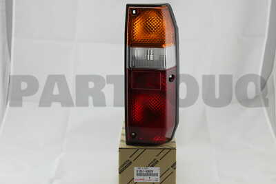 8156190K09 Genuine Toyota LENS, REAR COMBINATION LAMP, LH 81561
