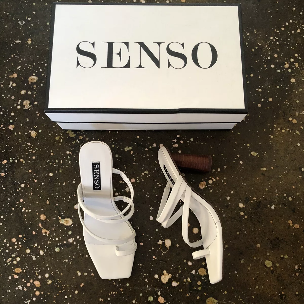 Senso white deals heels