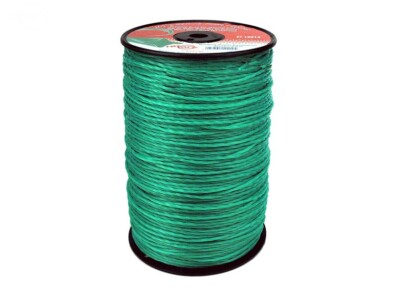 ROTARY TRIMMER LINE GREEN QUAD STAR TWISTED .105 DIAMETER 920 FOOT 5 POUND 12214