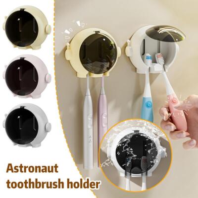 Astronaut Electric Toothbrush Holder Bathroom Wall Mounted Toothbrush Holde S7B9