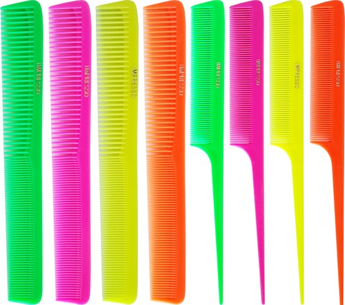 Impressor Neon Styling and Tail Comb Collection 8pk (1 each of Styling ...