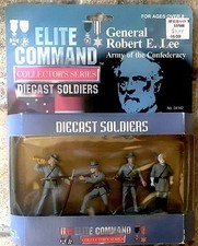 Elite Command Robert E Lee and 3 Confederate Soldiers by Blue Box Toys
