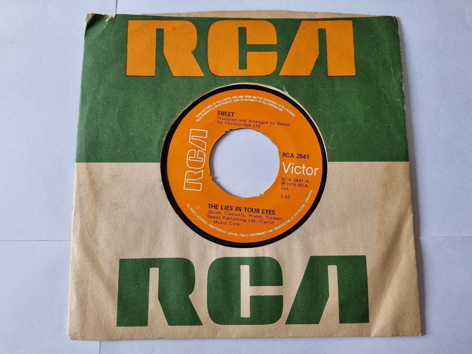 7"" Single The Sweet - The lies in your eyes Vinyl UK