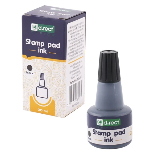 Peinture encreur Noir 30 ml