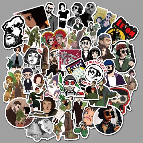 50pcs Léon:The Professional Movie Decal Stickers Bomb Car Skateboard ...