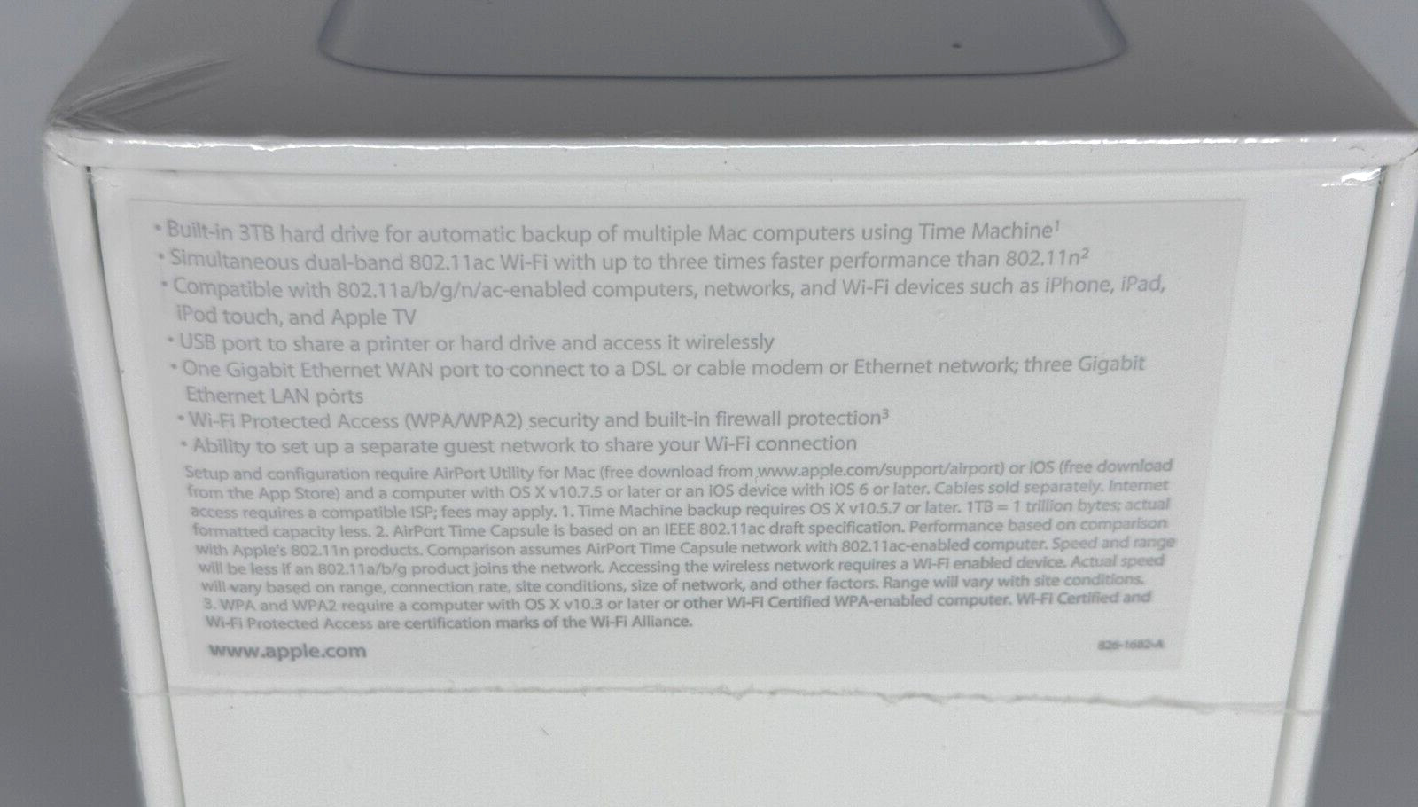 Apple AirPort Time Capsule  3TB  External Hard Drive  A1470  Factory Sealed