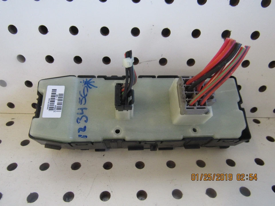 Interruptor de ventana eléctrica principal izquierda Chrysler Sebring 2007 2008 2009 2010 OEM Foto 2 de 2