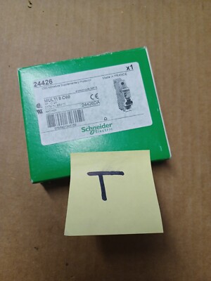 Schneider Electric 24426DA Multi 9 C60 2 Amp 277 V 1 Pole Circuit Breaker New