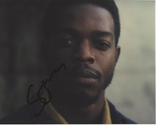 STEPHAN JAMES SIGNED 'IF BEALE STREET COULD TALK' 8X10 PHOTO F w/COA ACTOR PROOF