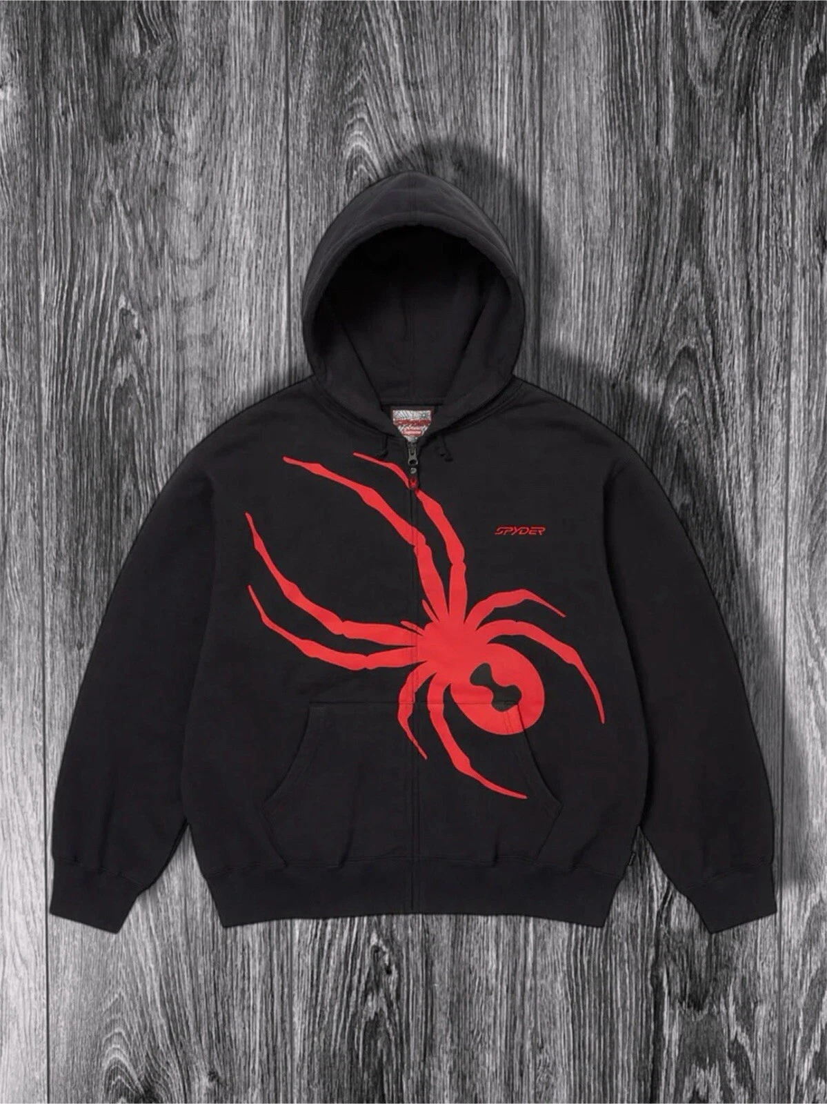 Sweat à capuche zippé Spyder x Supreme « noir » neuf taille Medium (PRÊT À EXPÉDIER)