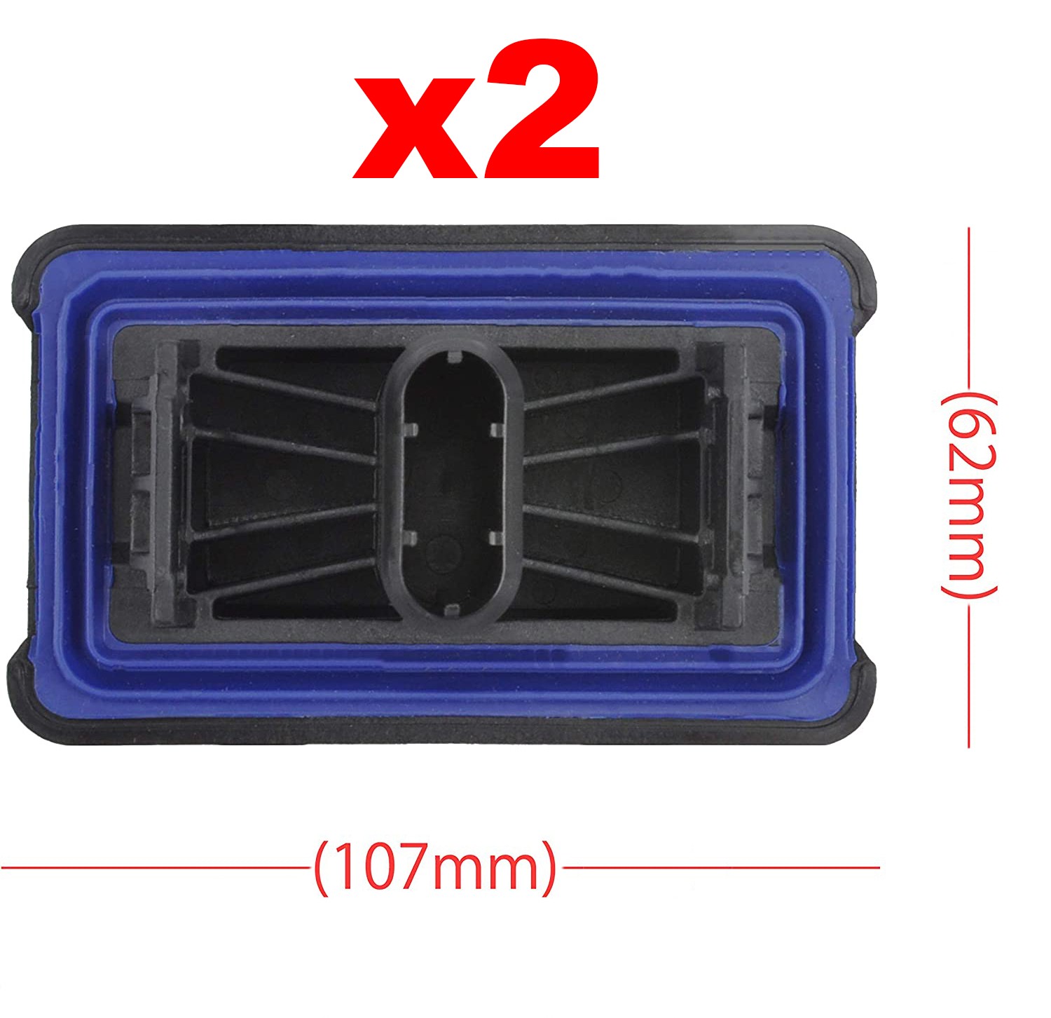 Patin tampon de levage pour cric lors du changement de pneu sur BMW X3