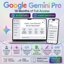 Google AI Pro 18 Months 5TB Storage   Gemini ...