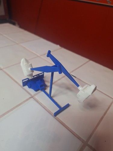 Ho Loop O Plane Carnival Ride Model Ho Circus Ho Amusement Ride 1:87 Blue - Picture 5 of 8