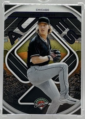 2024 Panini Prospect Edition #1 Hagen Smith Aces Blue RC /99 - CHI White Sox