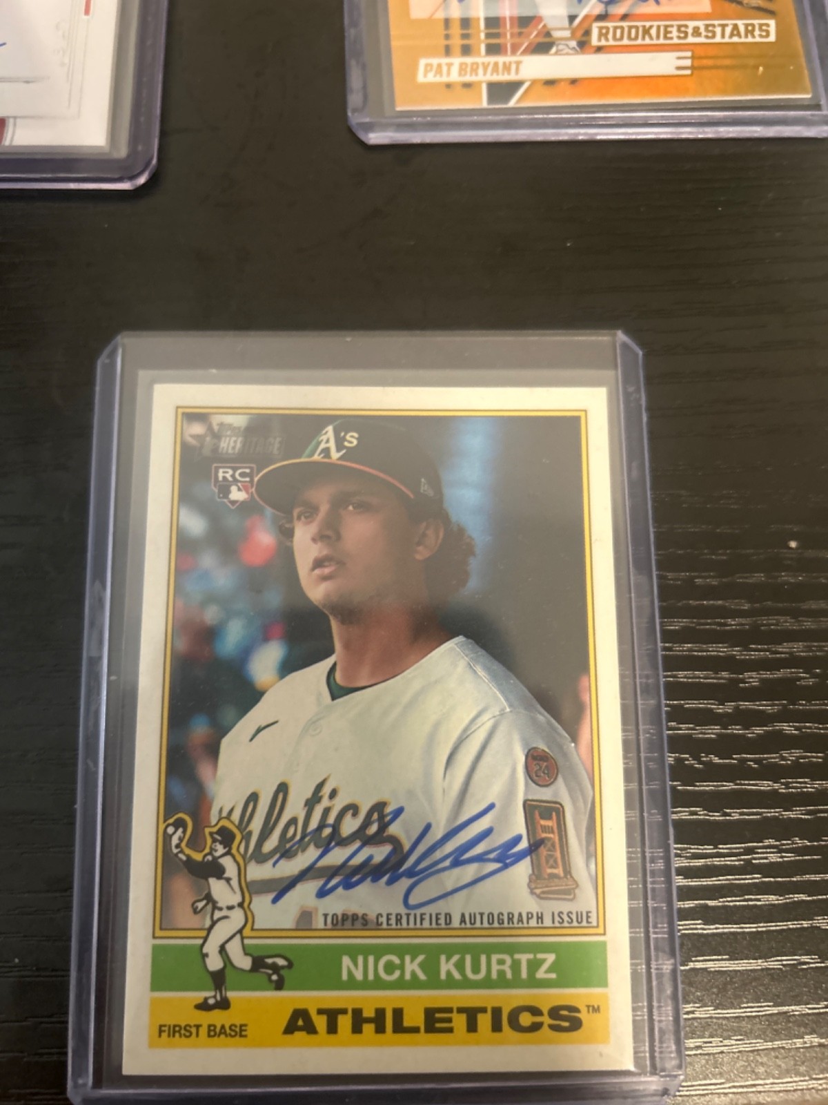 Nick Kurtz 2025 Topps Heritage High Number #ROA-KU Real One