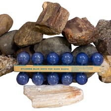 Sylvania Blue Dot Flashbulbs ox of 11 Flash Camera Bulbs Press 25B