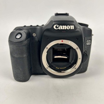 Broken Canon EOS 50D 15.1MP Digital SLR DSLR Camera Broken Shutter