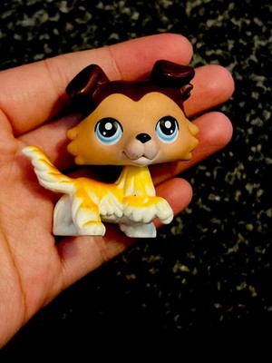 LPS #58 'Sage Bond' Paw Up Border Collie Unsure If Real