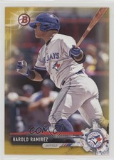 2017 Bowman Prospects Gold 40/50 Harold Ramirez #BP120 0f8