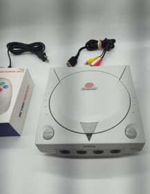 Sega Dreamcast Console w/ New Clock Battery & Striker DC Wireless Controller