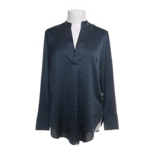 H&M, Bluse, Größe: 36, Blau, Polyester, Einfarbig, Satin, Damen #1lI