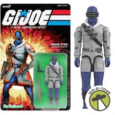 G.I. Joe ReAction Arctic Snake Eyes Movie Ver. Action Figure Super7