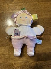 Mary Meyer Taggies 8 Inch Baby Pink Doll Plush Toy