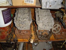 ORIGINAL FORD (MICKEY THOMPSON?) ALUMINUM 427-SOHC CAMMER HEADS...NEED SOME WORK
