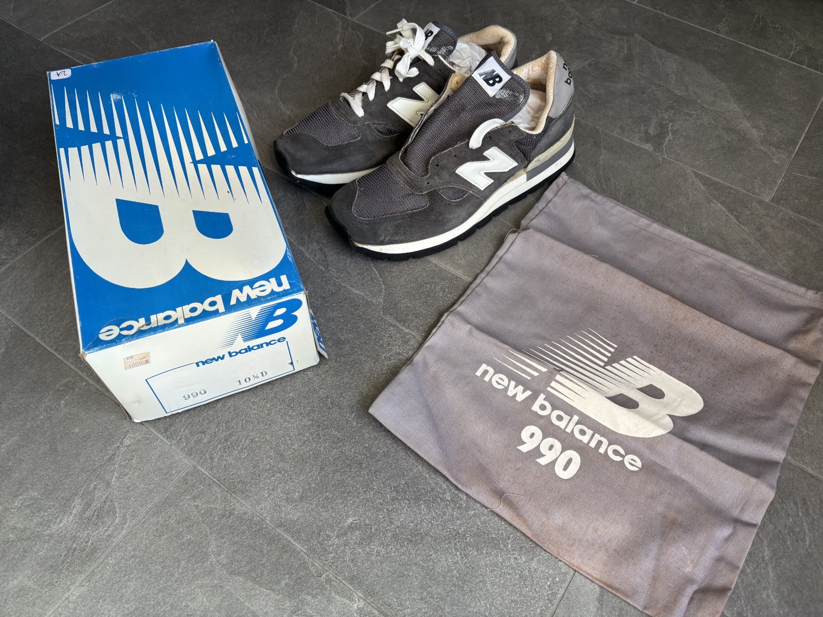 NOS Vintage New Balance 990 - Please Read Description image 3