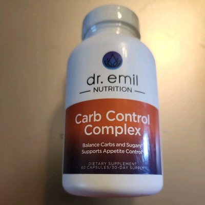 Dr Emil Nutrition - Carb Control Complex - 60 Capsules - Exp: 11/2025