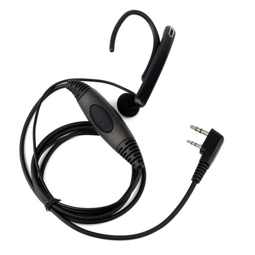 Practical Mic Headset Bar 1pc 2-Pin PTT Microphone Accessories Earpiece - Zdjęcie 6 z 12