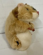 Vintage Folkmanis Folktails 7  Plush Hamster Hand Puppet Missing 1 Foot Rare HTF