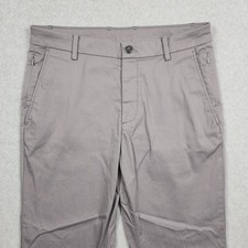 Bird Dogs Pants 32x34 Gray Unlined Stretch Performance Chino