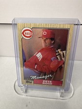 Pete Rose 1987 Topps #393 Cincinatti Reds Manager