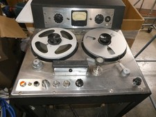 Ampex Electric 300C Magnetic Tape Recorder 1/4 Inch Tape Operational "See Video"