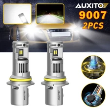 AUXITO 9007 LED Headlight Bulbs Conversion Kit High Low Beam 20000lm 6000K White