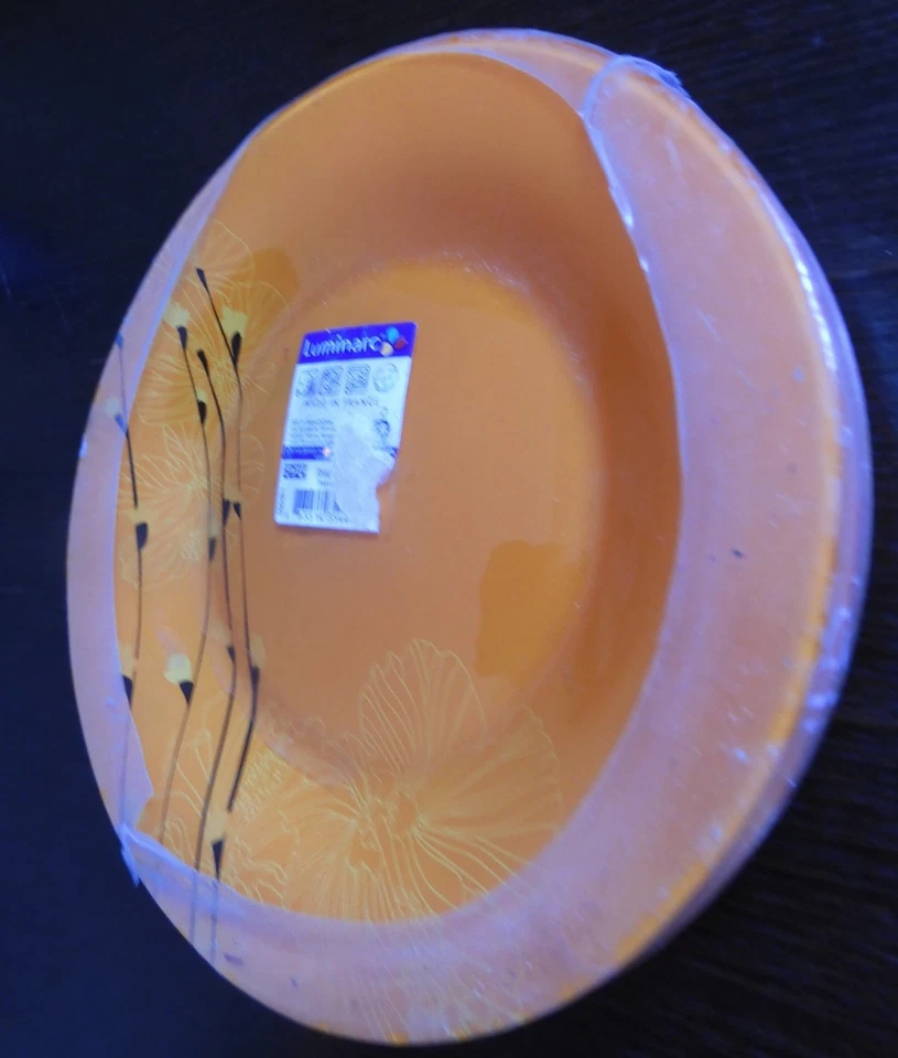 Lot 6 assiettes à dessert oranges Luminarc - Photo 2/3