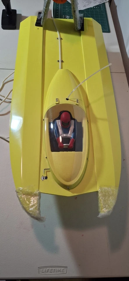 VINTAGE AQUACRAFT AIR FORCE R/C Airboar RTR (never operated) - Image 2 of 4