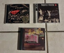 Paquito D’ Rivera 3 Cd Lot - Havana Cafe, Portraits Of Cuba, Tropicana Nights