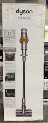 Dyson V15 Detect Cordless Stick Vacuum Cleaner - Yellow/Nickel (447261-01)..NEW!