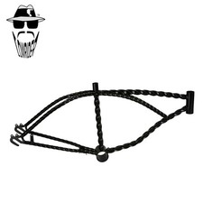 Cuadro negro trenzado cuadrado ORIGINAL LOWRIDER 20” - Bicicleta Cruiser/Lowrider.