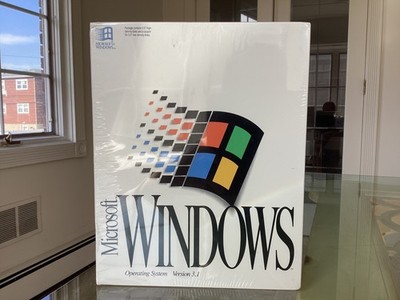 SEALED VINTAGE 1992 Microsoft Windows 3.1 BEST CONDITION ON EBAY | AS IS SALE