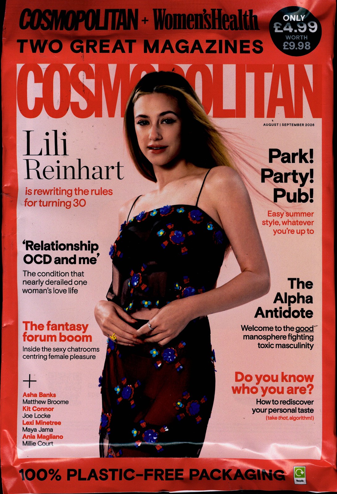 COSMOPOLITAN MAGAZINE AUG-SEP