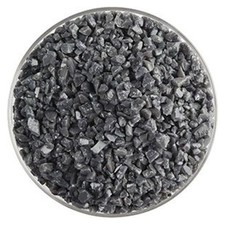 Bullseye Glass Frit Deep Gray Opal Coarse 5oz. 90 COE