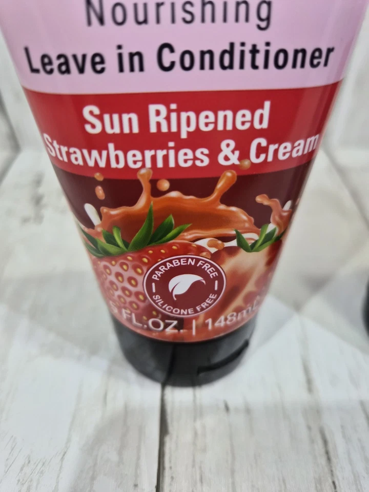 Vo5 Leave In Conditioner Sun Ripened Strawberries And Cream 5oz Lot Of 2 - Image 3 of 4