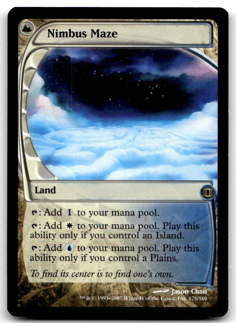 Nimbus Maze #178 (MP) Future Sight FUT Magic MTG