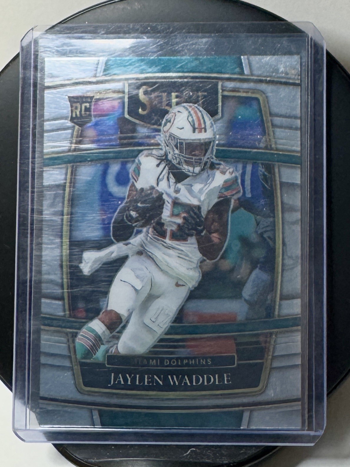 Jaylen Waddle 2021 Panini Select #48 RC Concourse Level Dolphins