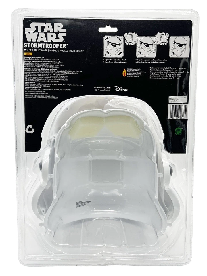 Stormtrooper Deluxe Two-Piece Mask for Adults - Star Wars - image 4 of 4