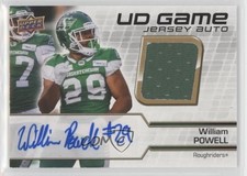 2021 Upper Deck CFL UD Game Jersey Auto William Powell #UDA-WP Auto o1h