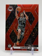 2024-25 Panini Mosaic #160 Cameron Johnson Fast Break Red Disco /99